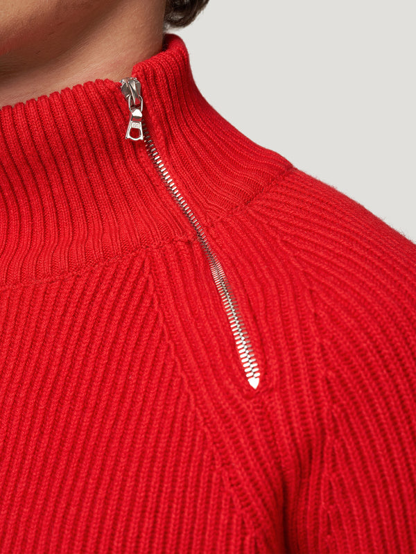 Connolly | Red Driving sweater