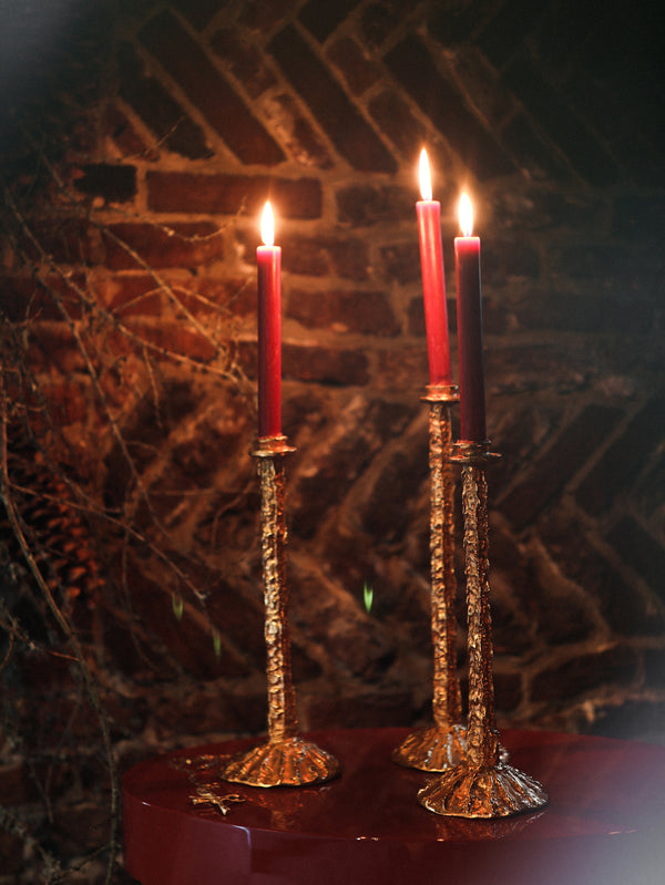 Gold Candlestick 37cm