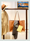 XL Tan Canvas Tote Bag