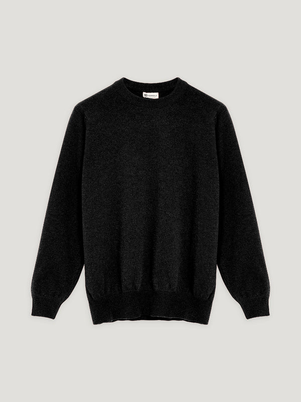 Connolly England | Black Heirloom Crew Neck