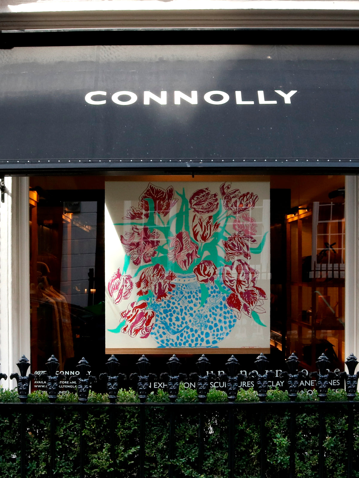 Large Cut Flowers Screen Print by Oisin Byrne - Connolly