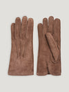 Women's Brown Suede Gloves
