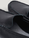 Connolly | Black/Grey Cashmere House Slippers 