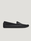 Black/Grey Cashmere House Slippers